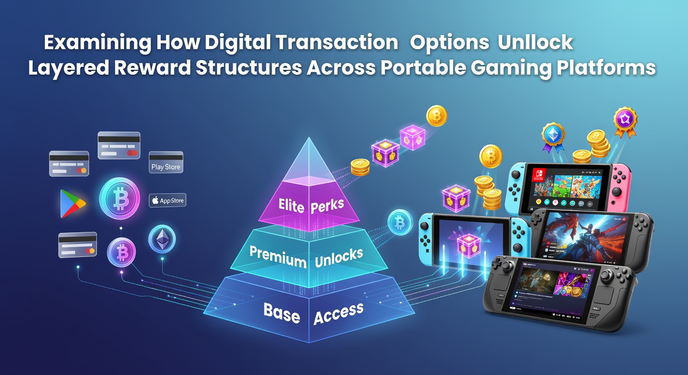 Digitale transactieopties die beloningsstructuren activeren op mobiele gamingplatforms met snelle betalingen en VIP-lagen