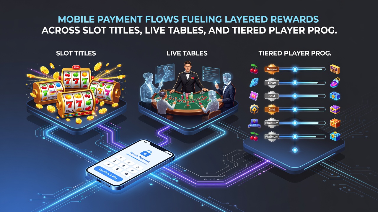 Live tafels en VIP-programma's die profiteren van mobiele betalingsintegratie