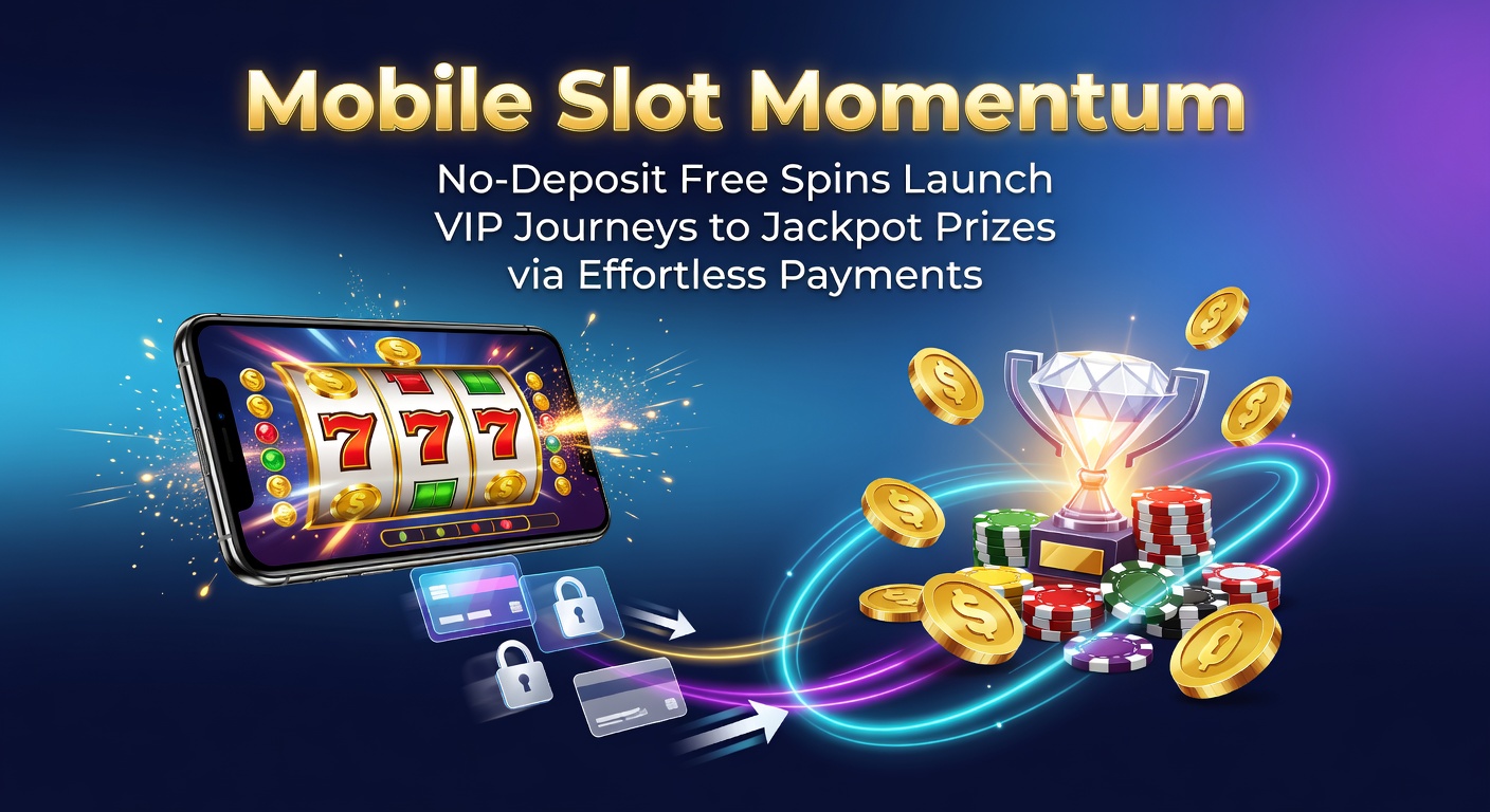 Smartphone met draaiende gokkast en jackpotmuntjes die vallen, symboliserend mobiele slotactie met gratis spins