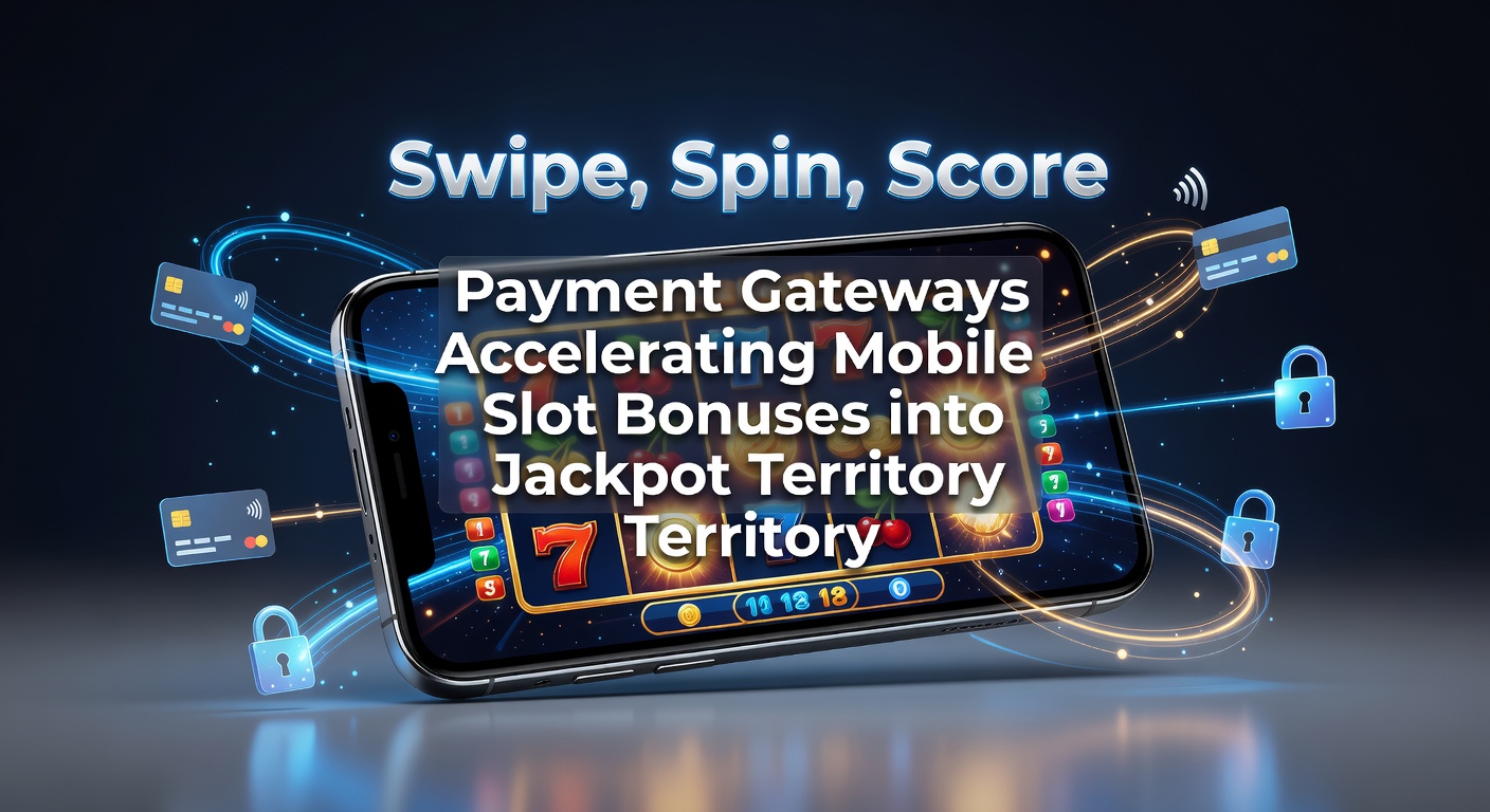 Mobiele telefoon met slotspel interface en betalingsiconen die bonussen en jackpots activeren