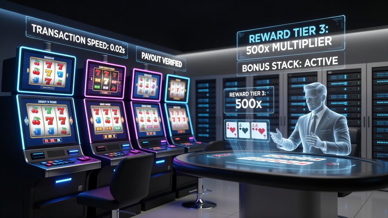 Digitale slotmachines met snelle betaalopties en beloningslagen