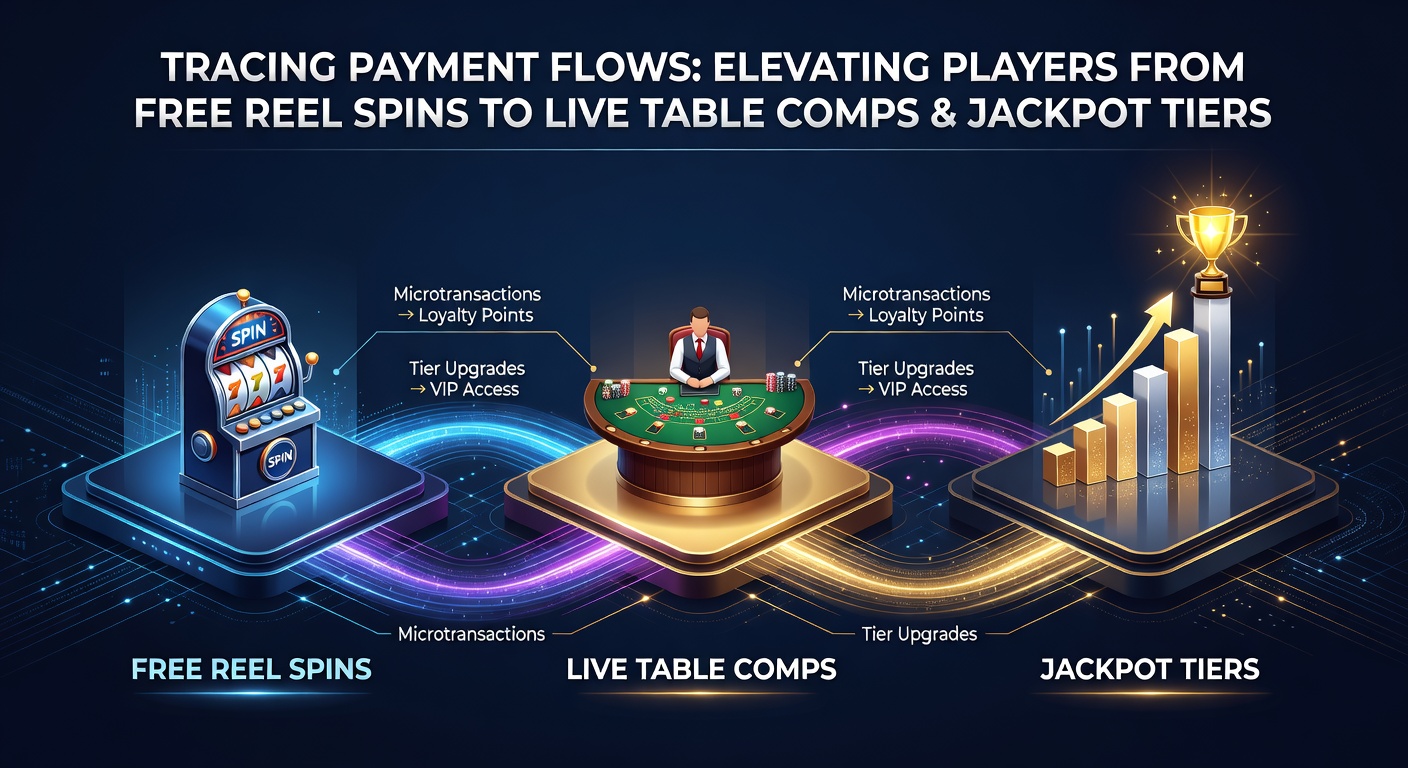 Overzicht van betalingsstromen van gratis spins naar hogere casino beloningen